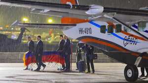 Cuerpo de Fernando Botero en Medellín.