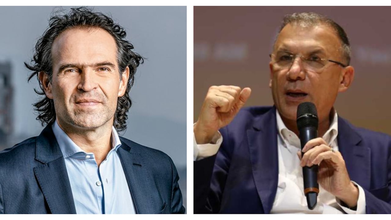 Federico Gutiérrez y Roy Barreras