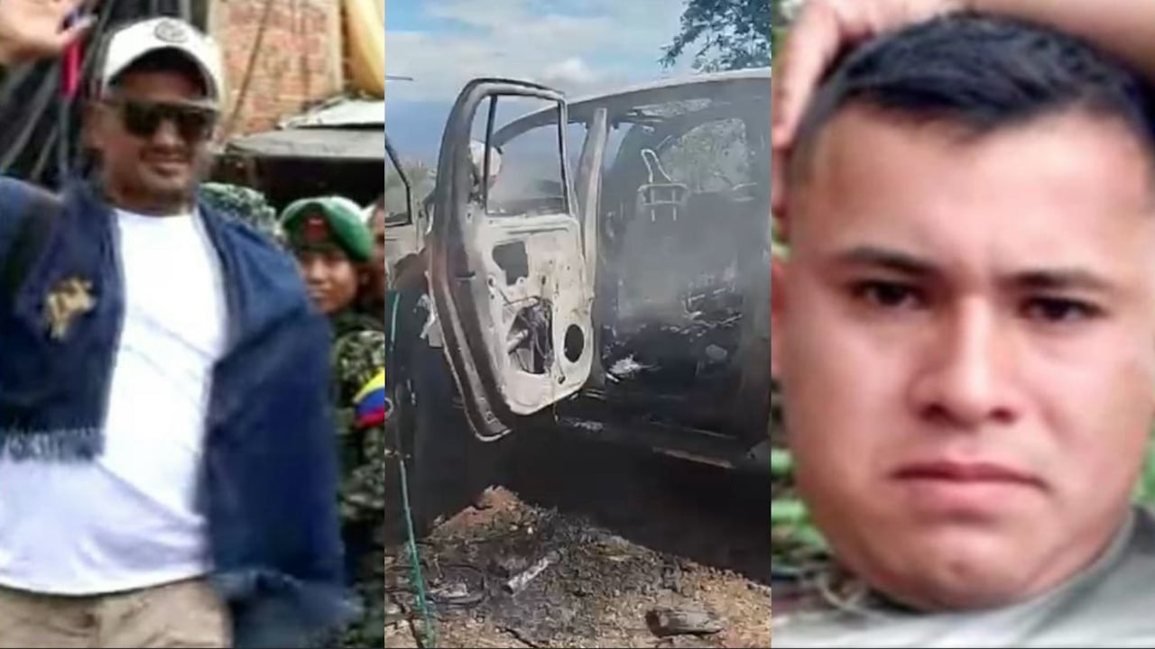 Alias el Mocho y alias Kevin, de las disidencias de las Farc.