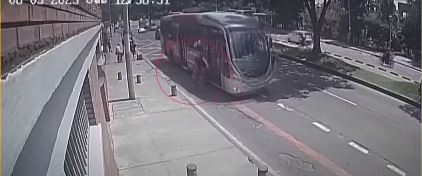 Imágenes de cámara de seguridad tránsito