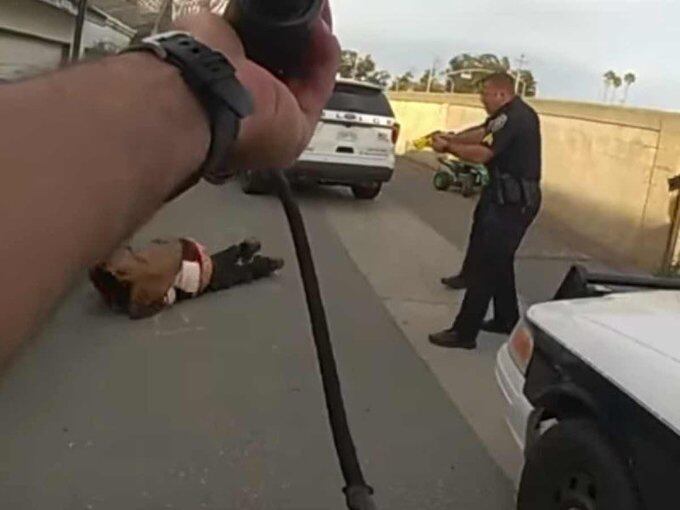 La acción de las autoridades se produjo cuando el joven portaba un cuchillo, por lo que los uniformados que lo requirieron, le pidieron soltarlo, pero se negó a hacerlo.