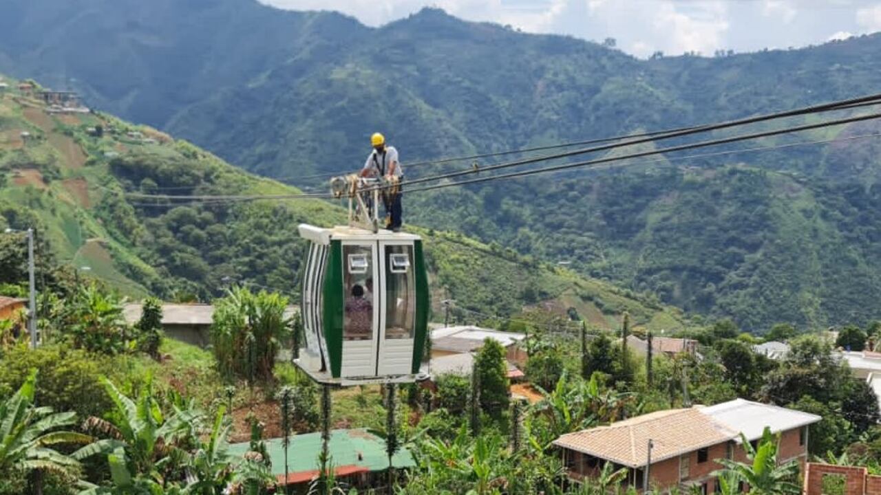 Cable aéreo San Sebastián de Palmitas, Medellín