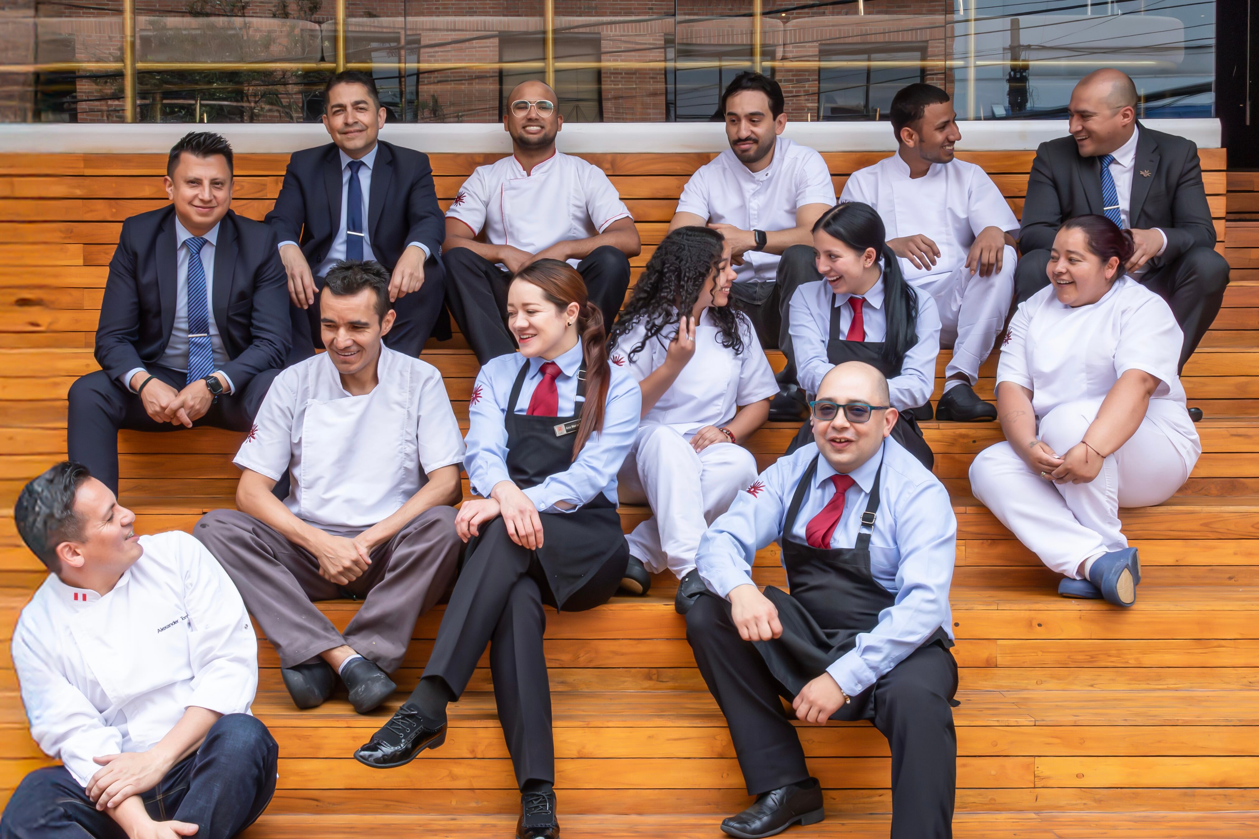 El equipo de trabajo del Restaurante Nazca está preparado para brindar experiencias inolvidables.