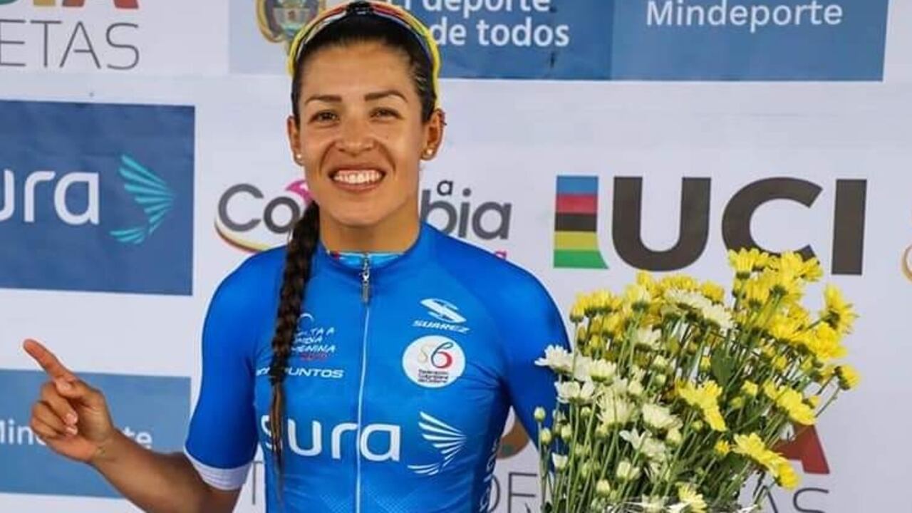 Milena Salcedo, ciclista