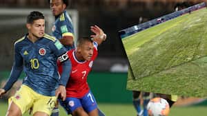 Colombia tendrá un reto extra por el estado del campo de juego en Santiago.