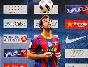 Javier Mascherano y su llegada al FC Barcelona de España
