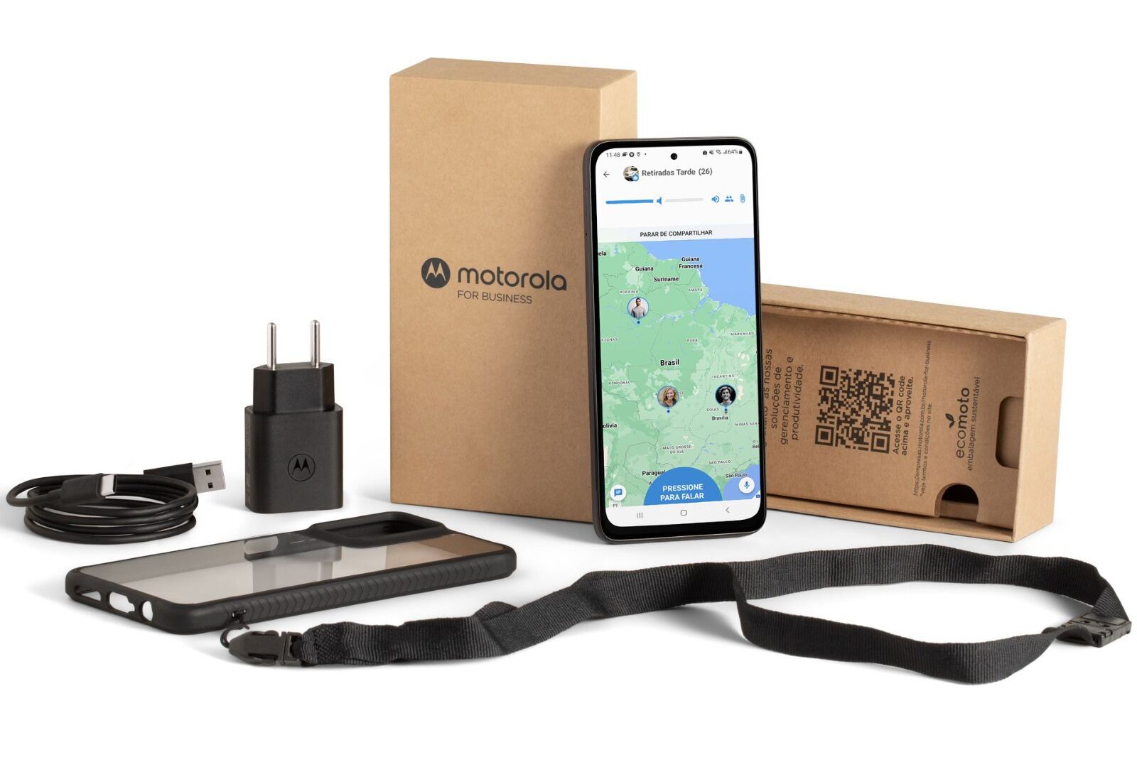 Modelo del equipo  E56 for Business  de Motorola.