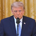 El ayatolá Mojtaba Jamenei cargó este sábado contra el presidente de Estados Unidos, Donald Trump.