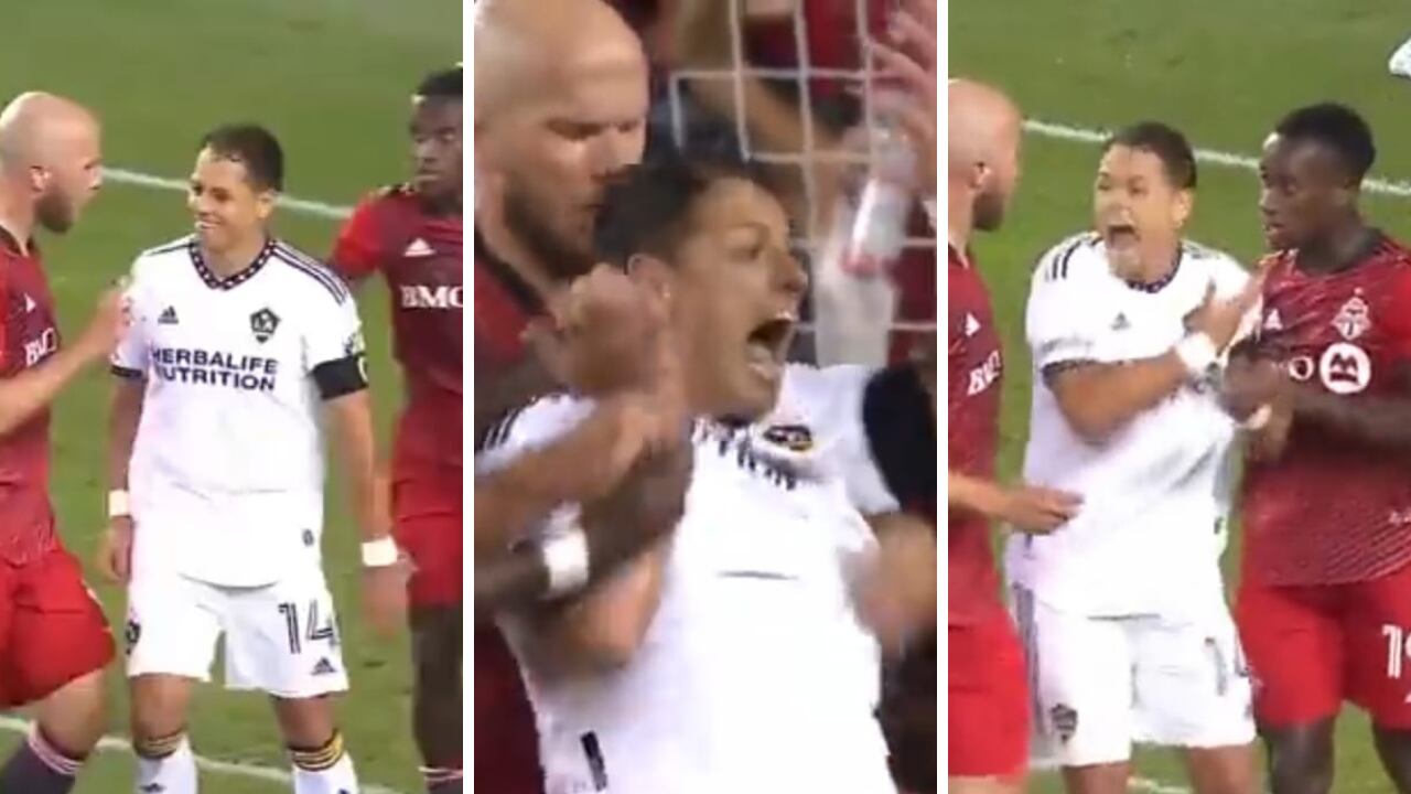 Javier Chicharito Hernández fue foco de burlas en Estados Unidos.