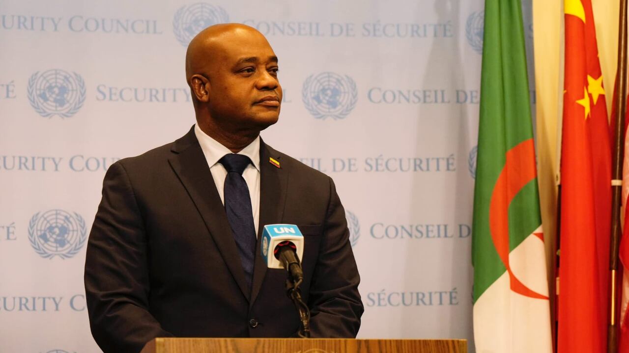 Luis Gilberto Murillo estuvo en la ONU.