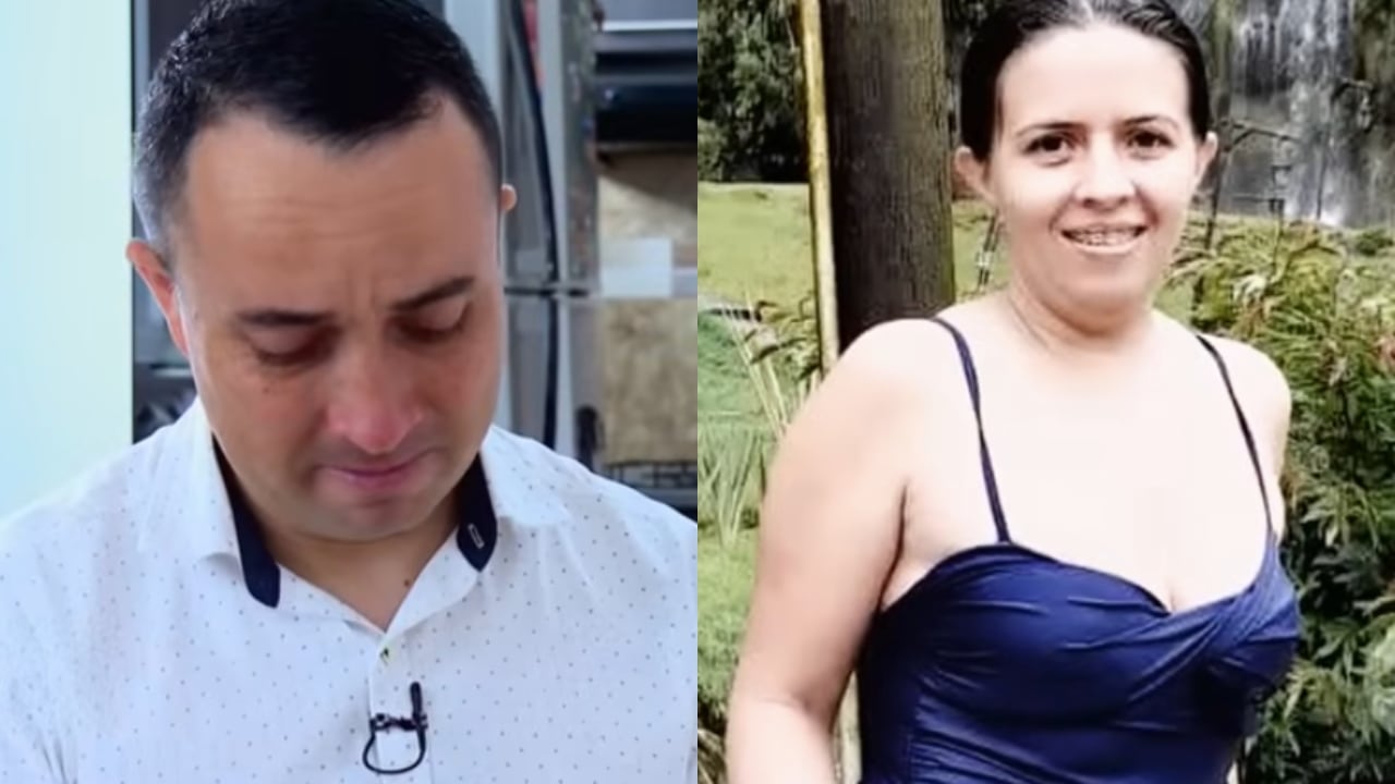 Alejandro Calambas y su esposa Judy Milena Agredo.