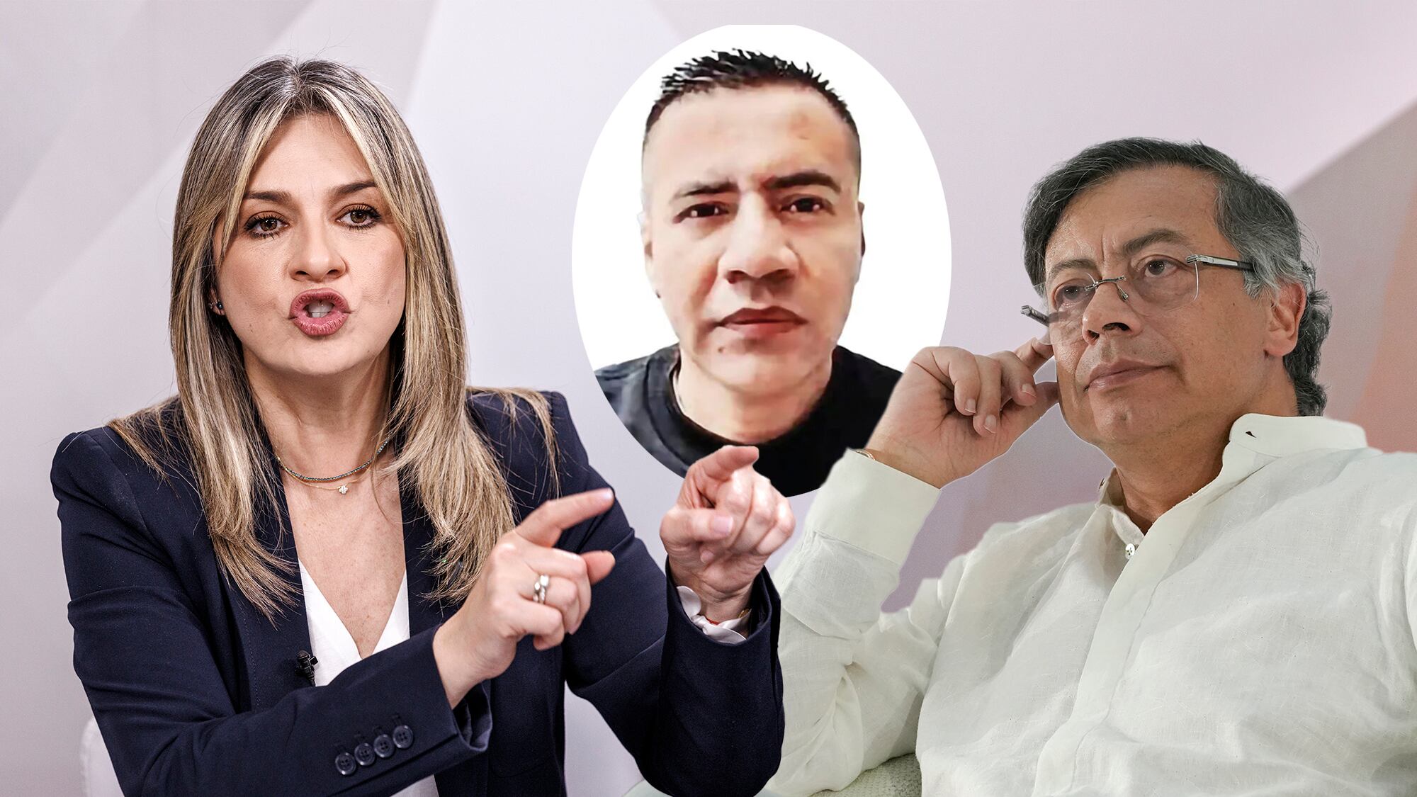 Gusato Petro Vicky Davila y Pipe Tulúa