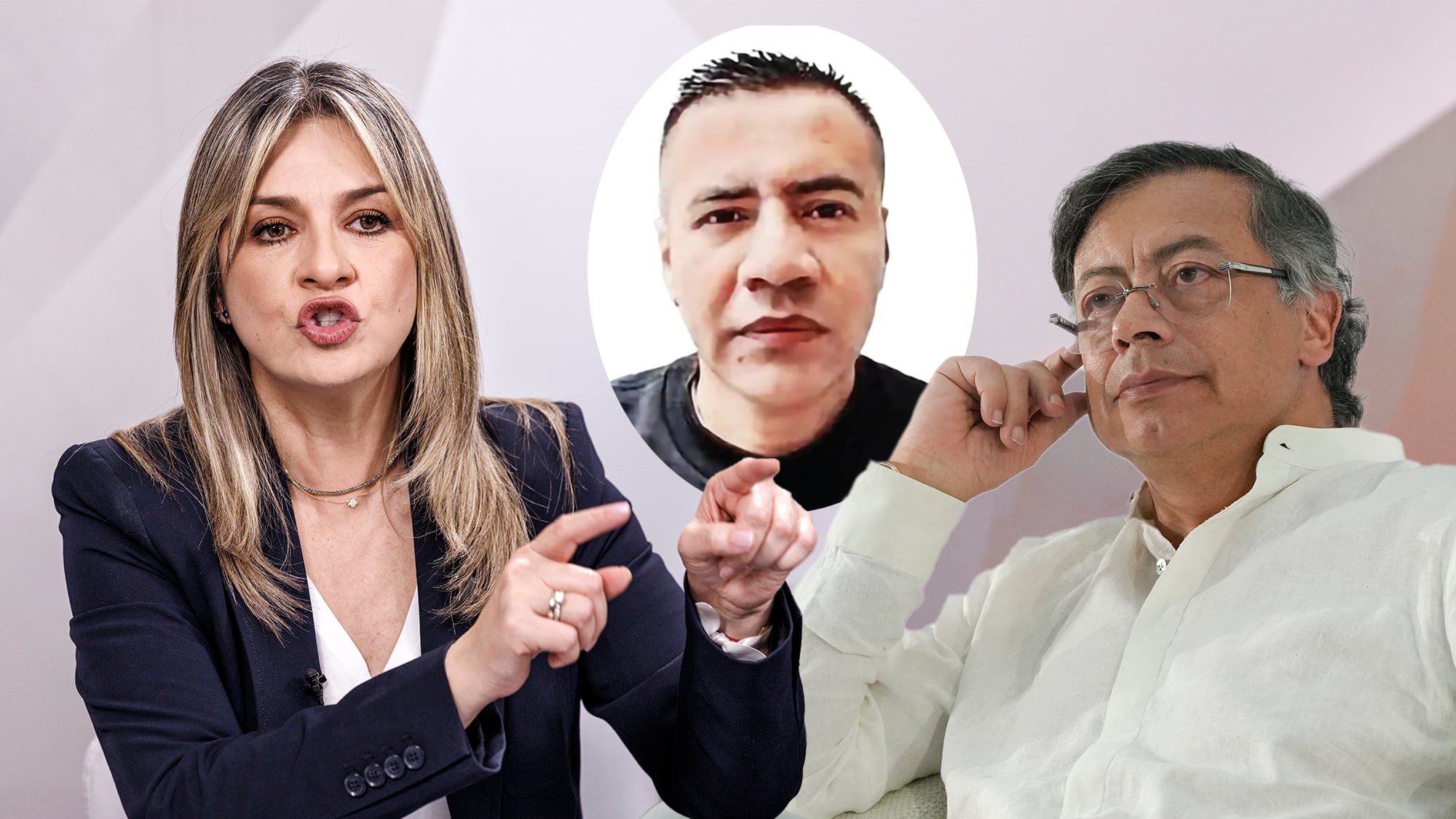 Gusato Petro Vicky Davila y Pipe Tulúa