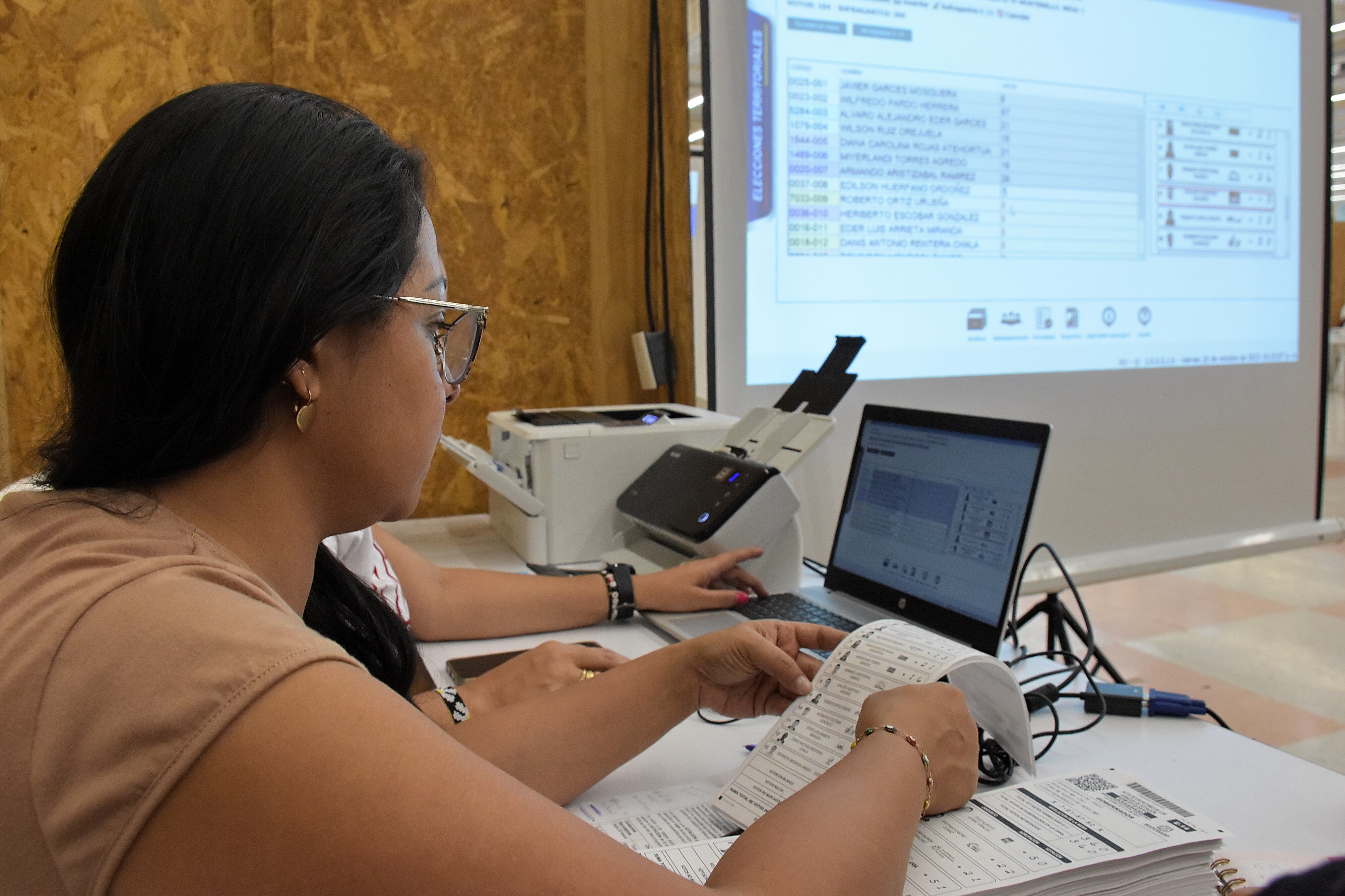 Simulacro Conteo de Votos Elecciones Regionales 2023.