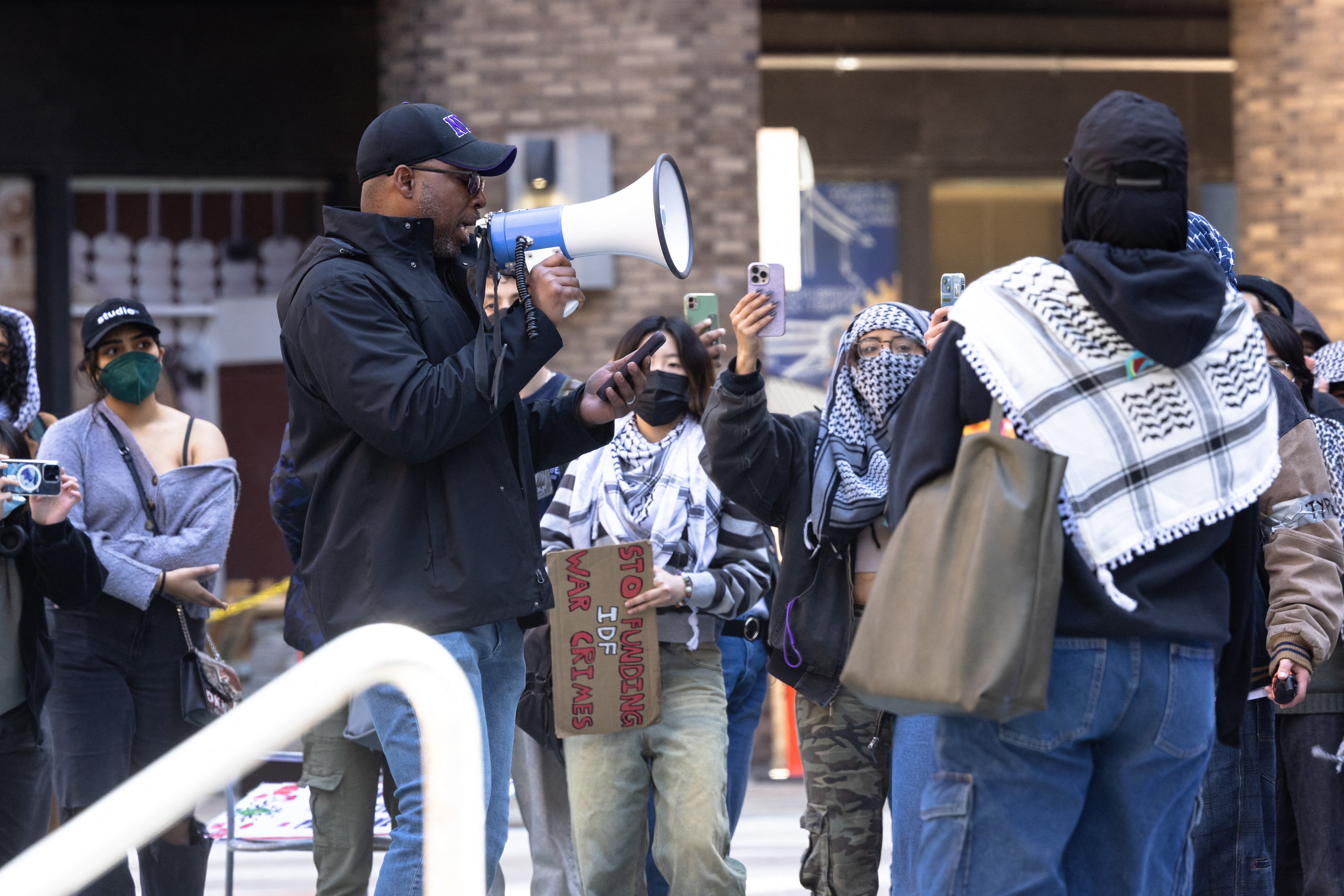 Protestas pro Palestina.   Michael M. Santiago/Getty Images/AFP (Photo by Michael M. Santiago / GETTY IMAGES NORTH AMERICA / Getty Images via AFP)