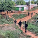 En este sector se registró la masacre.