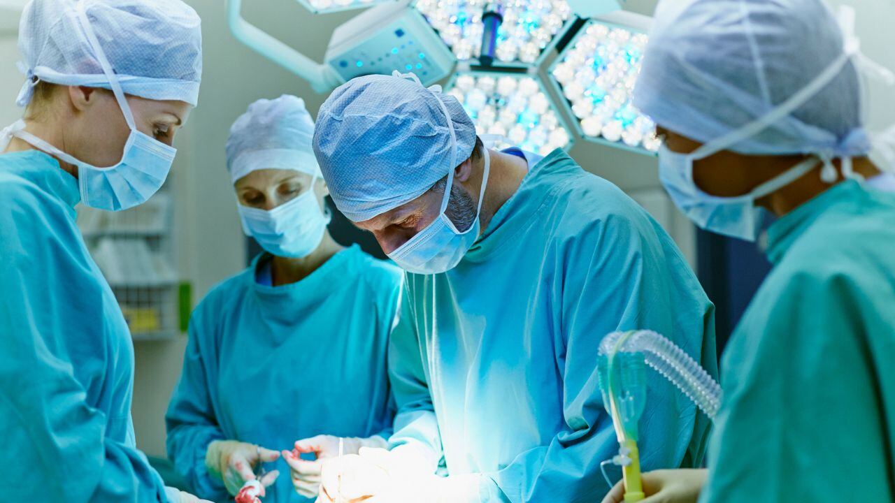 Sala de cirugía/imagen de referencia.