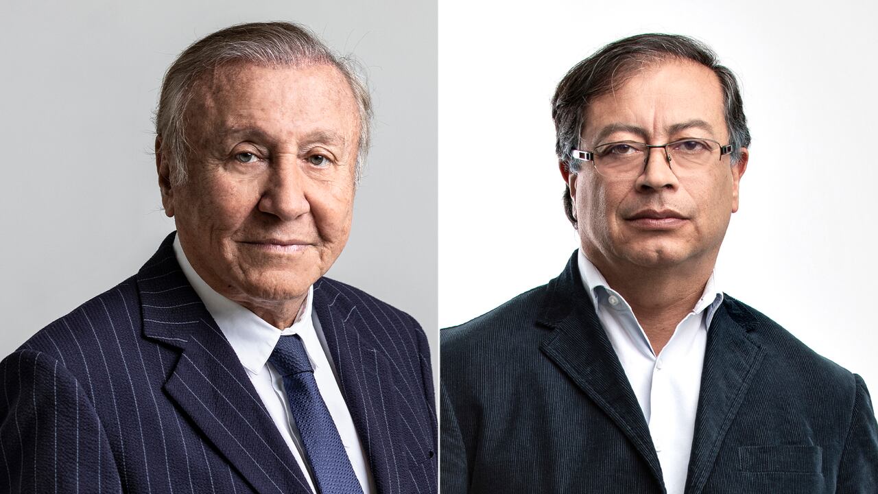 Rodolfo Hernández y Gustavo Petro.