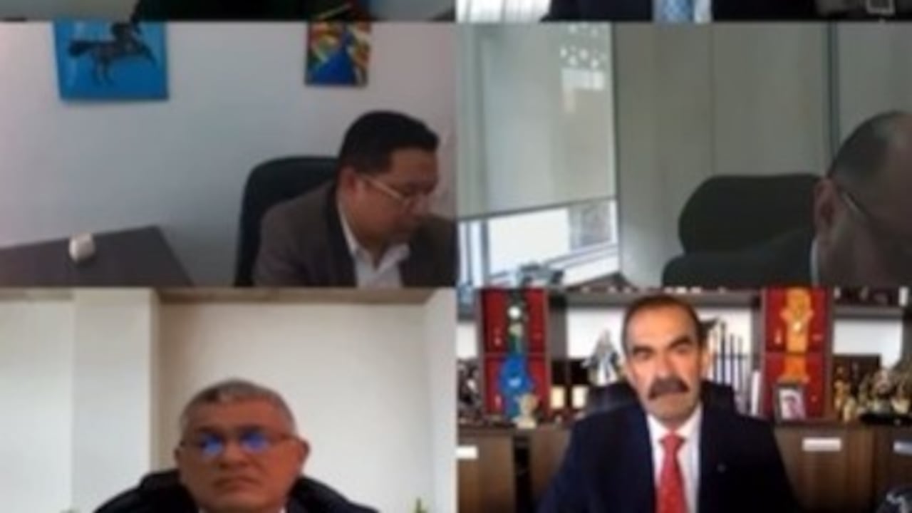 El general (r) Rodolfo Palomino, exdirector de la Policía, en audiencia en la Corte Suprema.