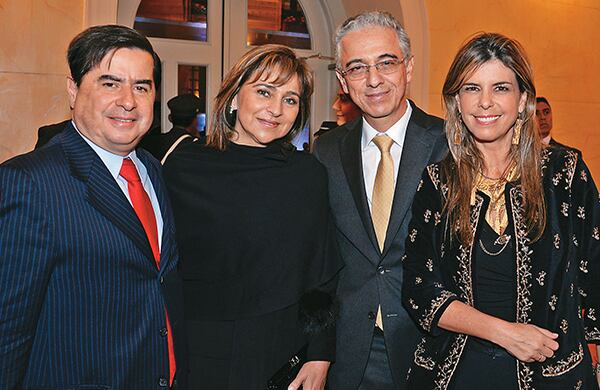 Juan Fernando Cristo, Cristina de Cristo, Jorge Hernán Muñoz y María Isabel Nieto.