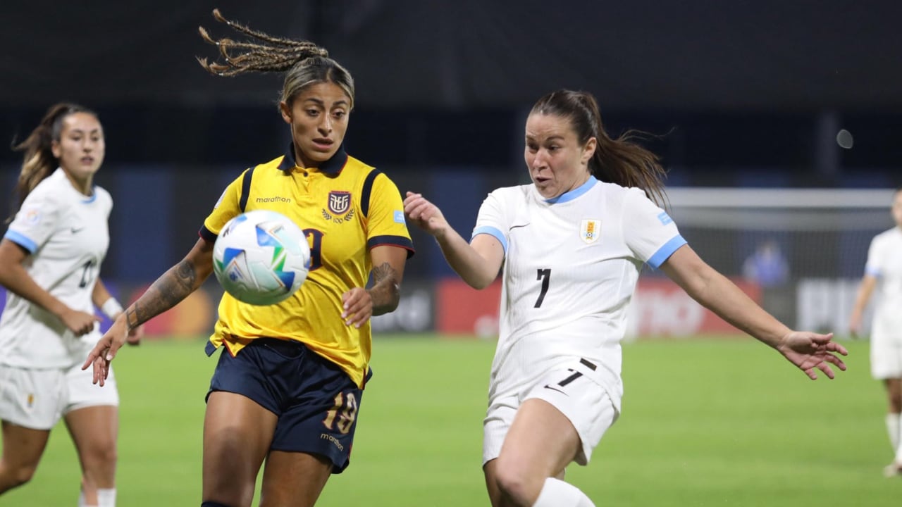 Ecuador vs. Uruguay por la Copa América Femenina 2025.