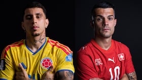 Gustavo Puerta y Granit Xhaka tendrán una batalla en el mediocampo.