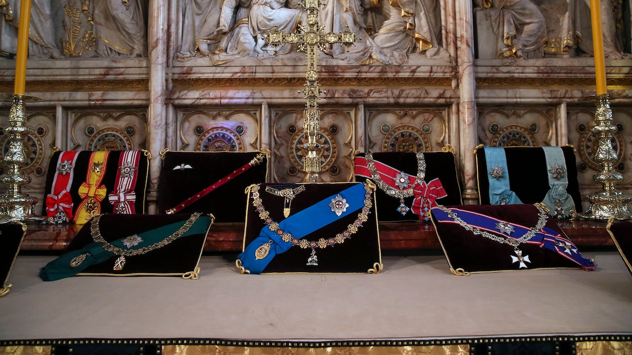 funeral del príncipe Felipe de Gran Bretaña