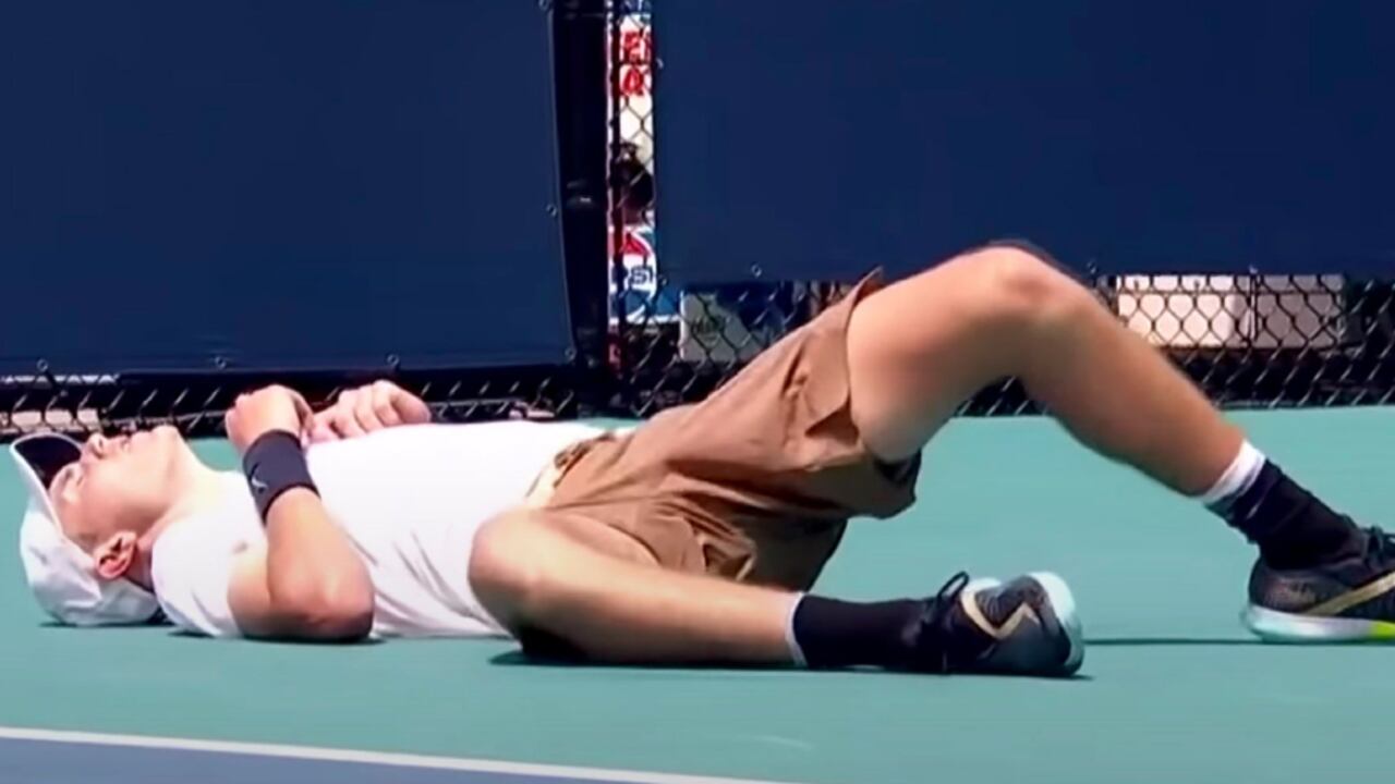 Jack Draper, tenista británico. Foto: Captura de pantalla de ATP