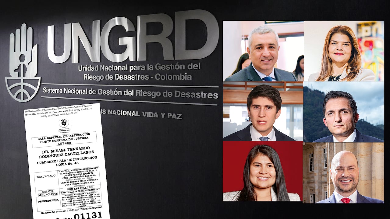 En los próximos días se realizará el debate de los conjueces que participarán en la discusión sobre cinco congresistas y un excongresista involucrados en el escándalo de corrupción en la UNGRD.