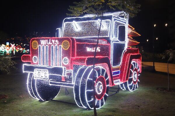 El tradicional jeep, utilizado para el transporte desde las fincas agrícolas
