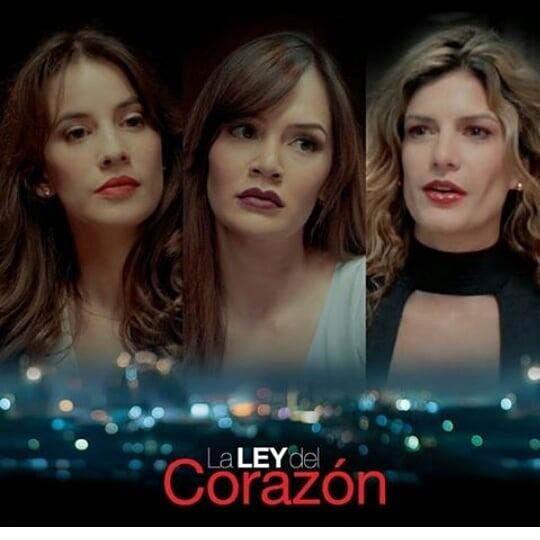 Laura Londoño, Lina Tejeiro y Mabel moreno, actrices de 'La ley del corazón'