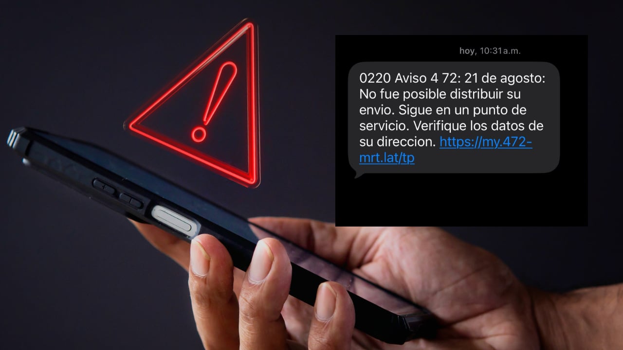 La empresa de mensajería ya había advertido que no utiliza mensajes de texto para comunicarse con los usuarios.