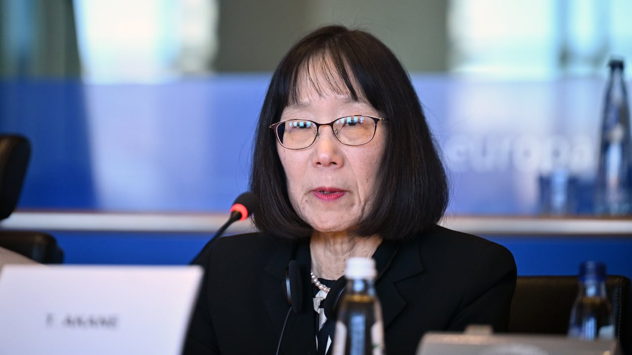 Tomoko Akane, presidenta de la CPI.