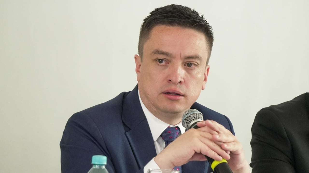 Gustavo García, viceministro general del Interior.