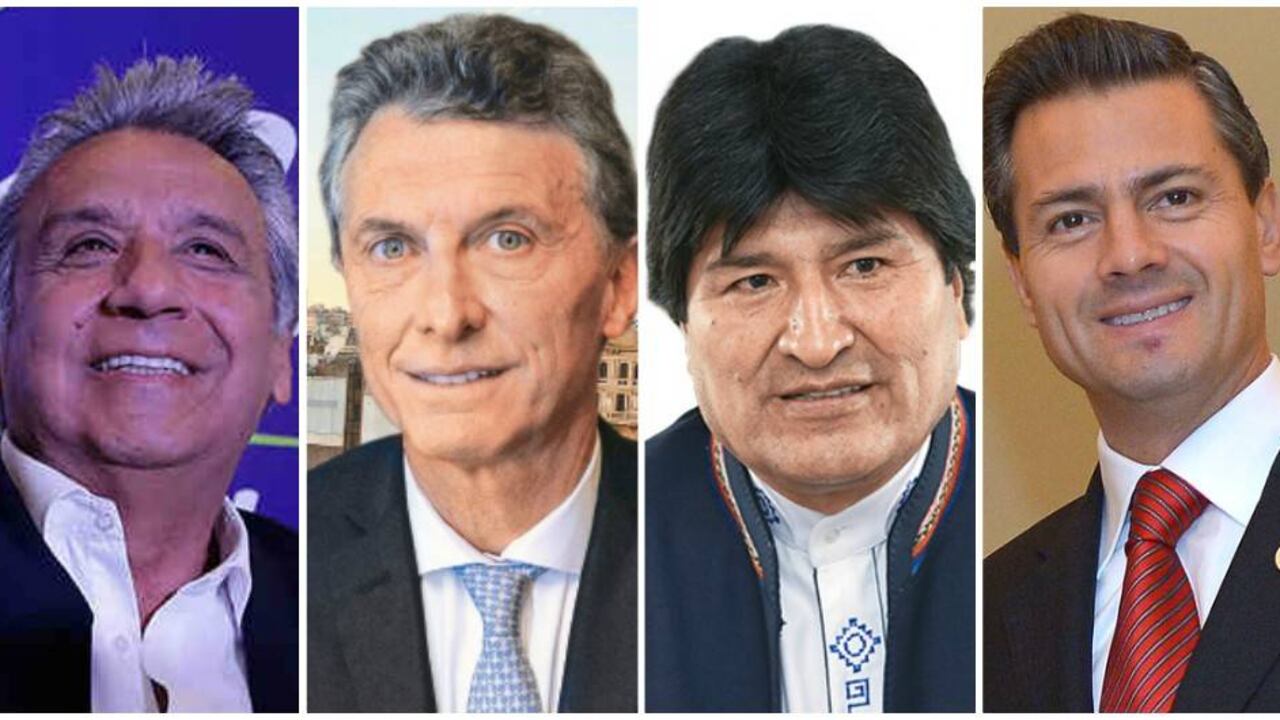 Los presidente Lenín Moreno, Mauricio Macri, Evo Morales y Enrique Peña Nieto han confirmado su asistencia.