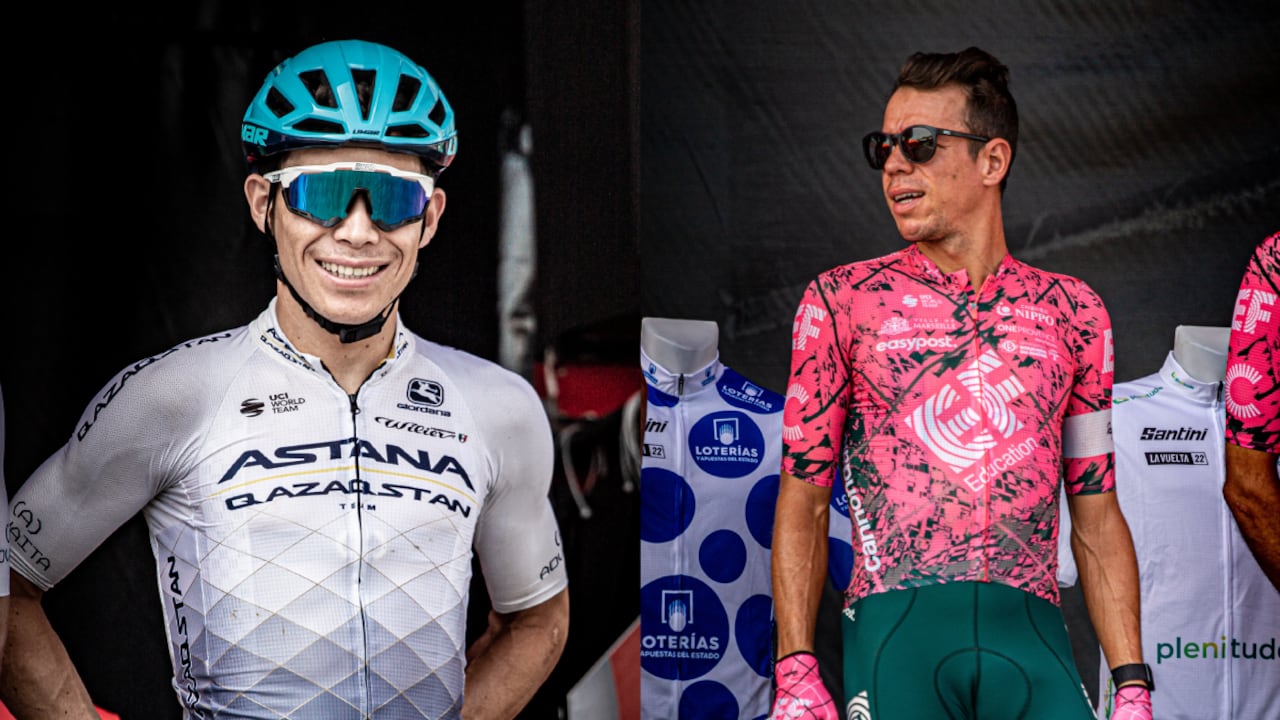 Miguel Ángel López y Rigoberto Urán son los mejores cafeteros en la general.