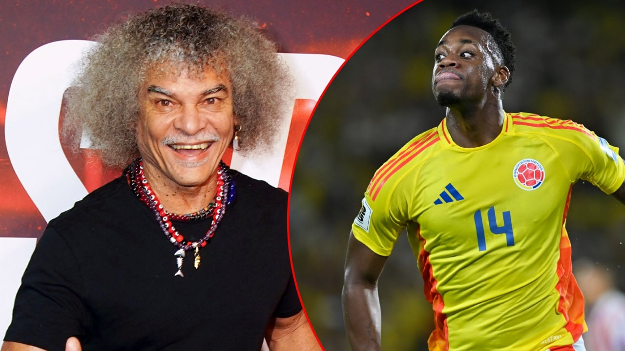 Carlos Valderrama y Jhon Durán