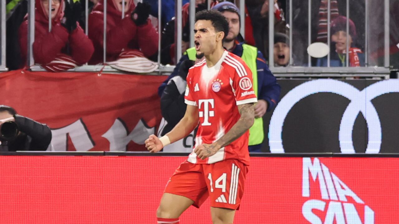 Golazo de Luis Díaz con Bayern Múnich ante Hoffenheim.