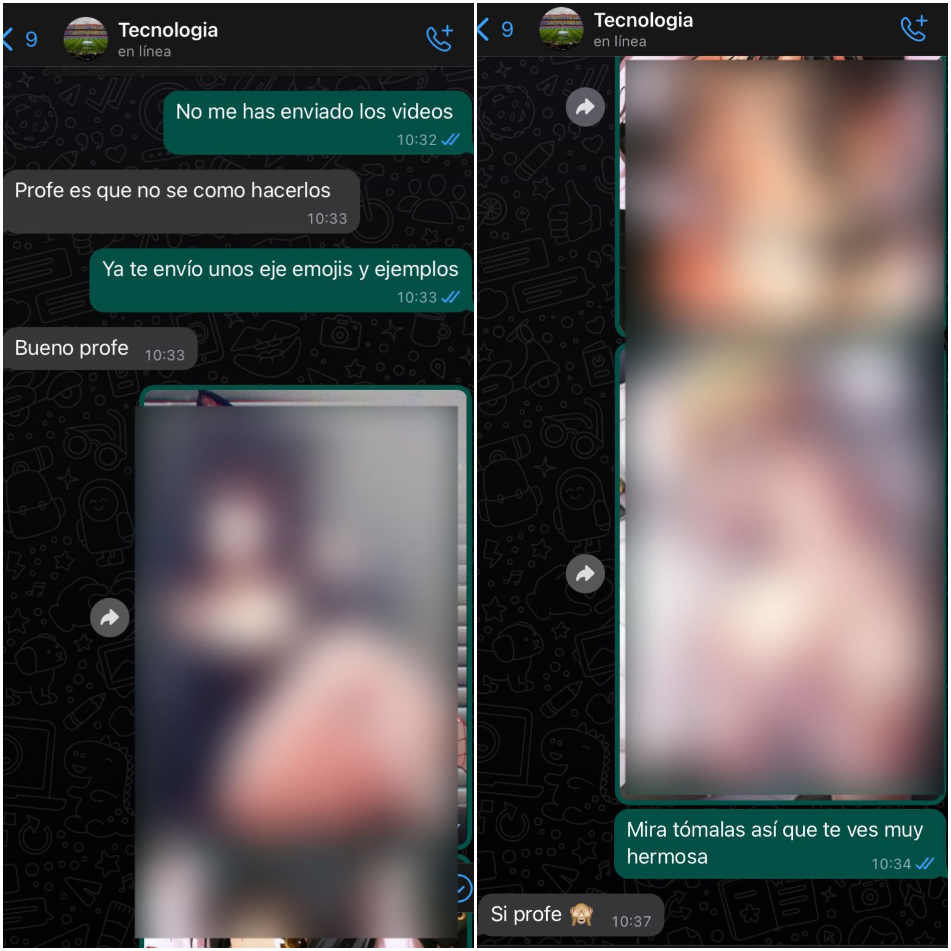 Profesor les exigía a sus estudiantes fotos y videos realizando actos sexuales