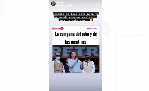 Historias Juan Sebastián Cabal