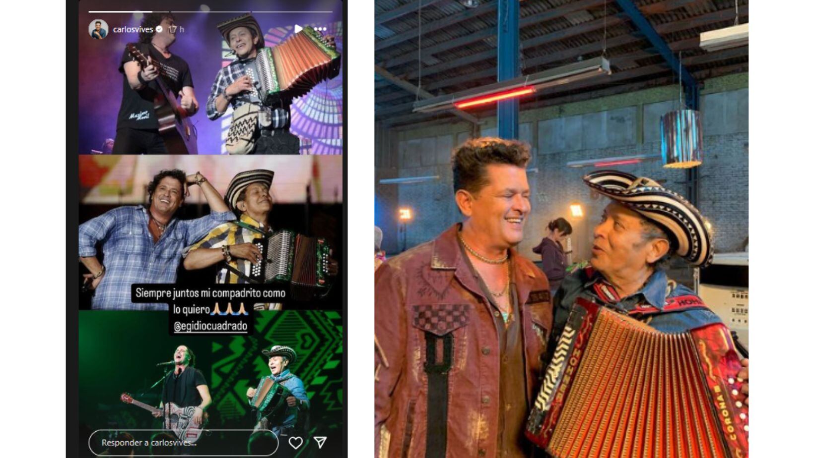 Llora el mundo del vallenato: así reaccionaron a la muerte de Egidio Cuadrado, reconocido acordeonero de Carlos Vives