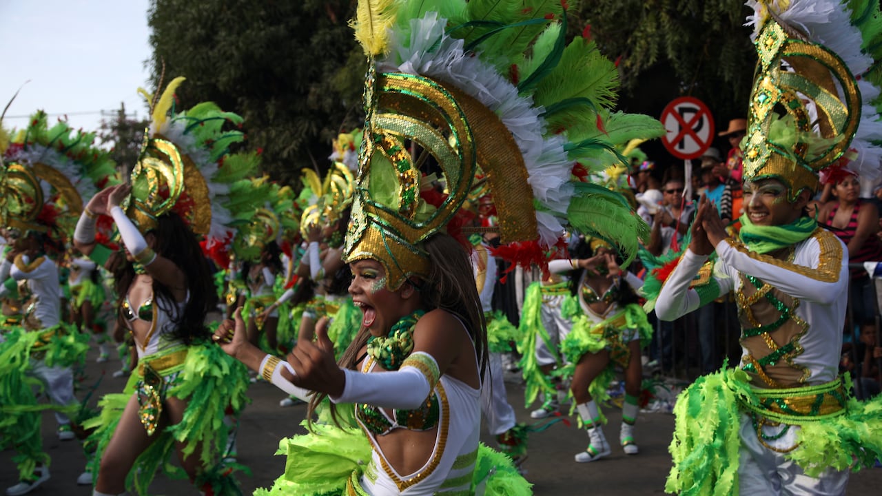 Comparsas del Carnaval de Barranquilla.