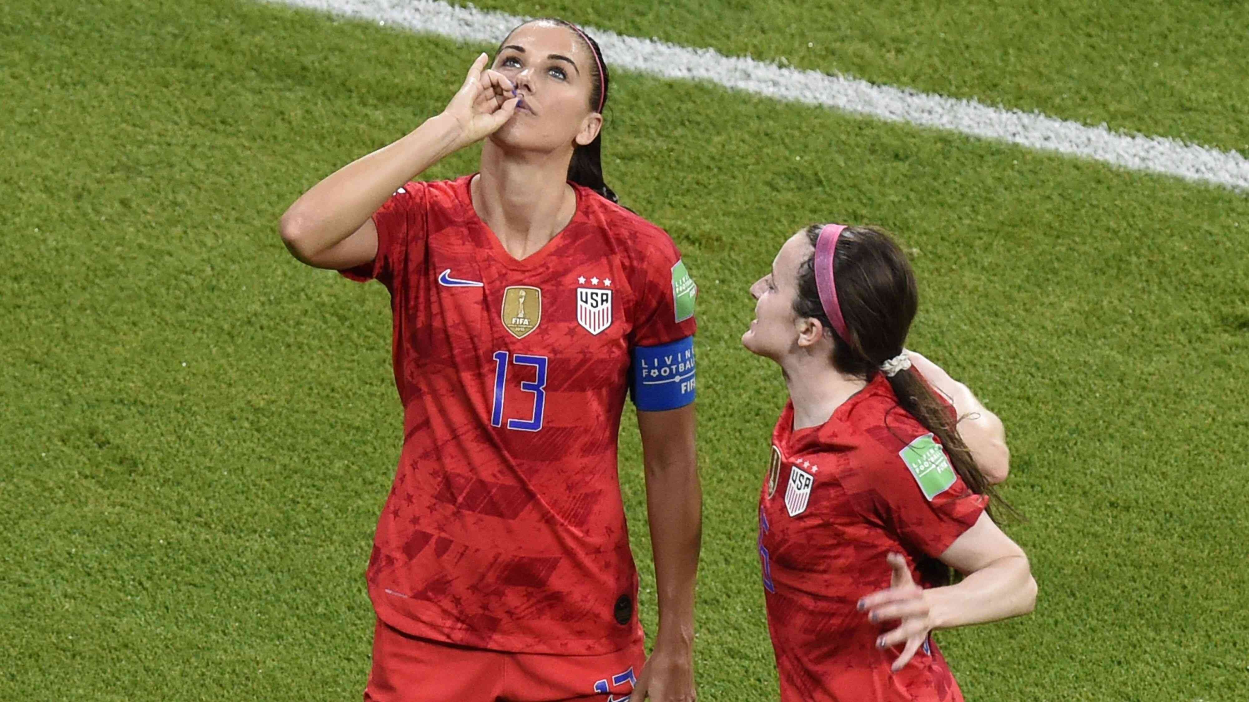 Alex Morgan, emblema de la Selección de Estados Unidos.