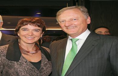 Ángela Escallón y Ricardo Triana.