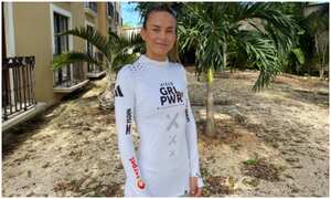 ANA APONTE, LA ÚNICA COLOMBIANA
EN EL RÉCORD MUNDIAL DE MUJERES
VOLANDO DE CABEZA EN USA