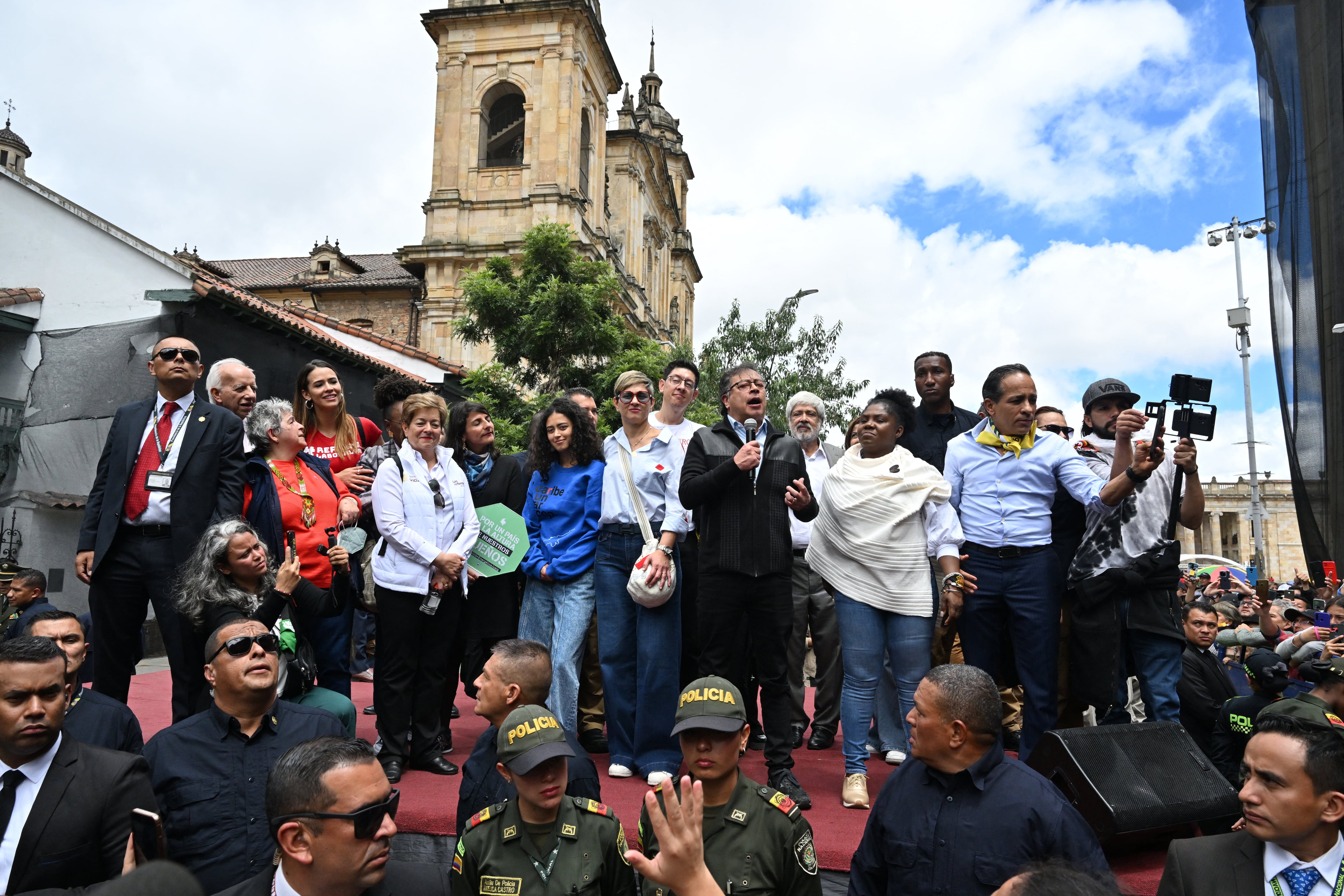 Discurso del Presidente Gustavo Petro en la carrera séptima