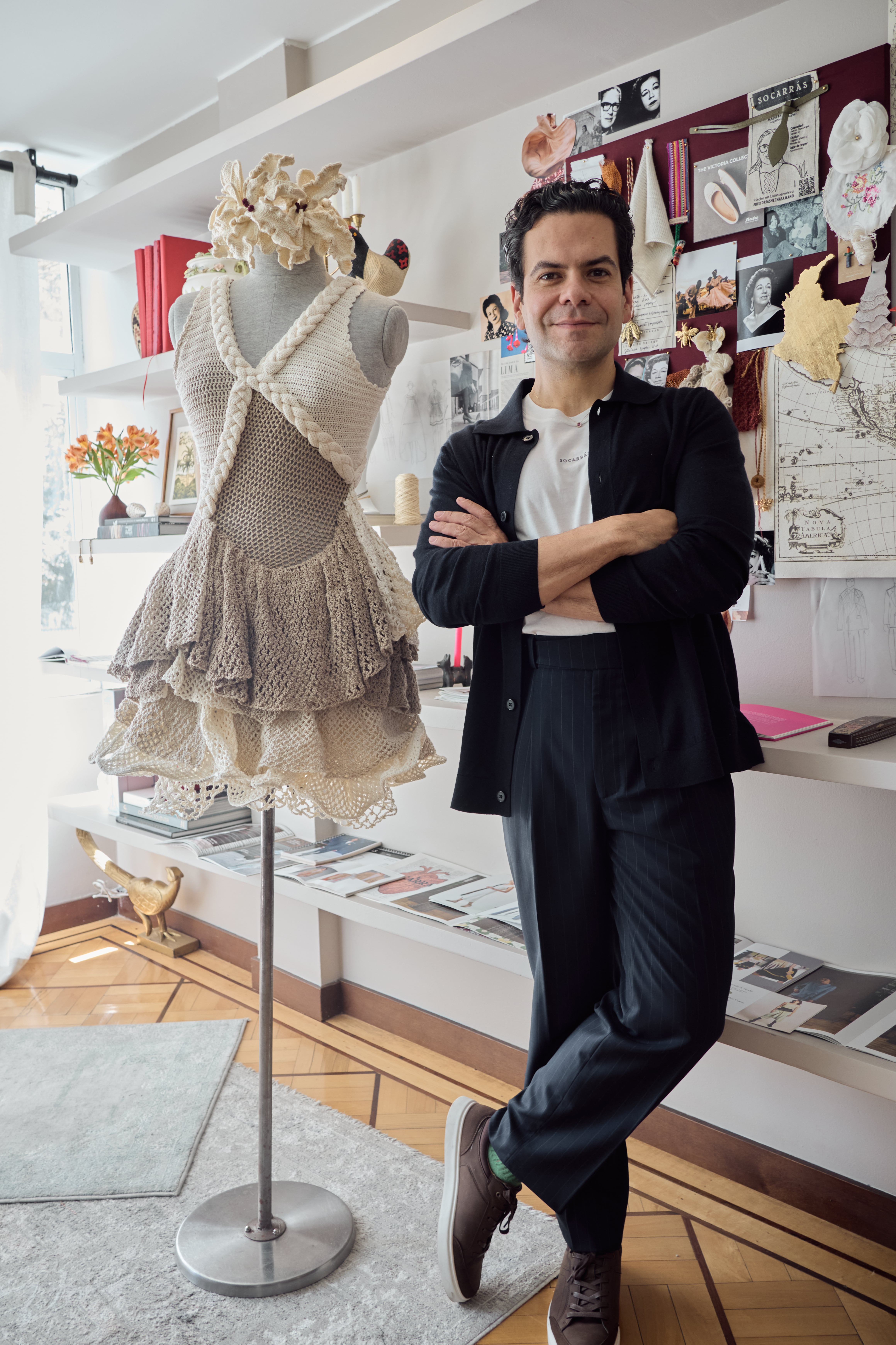 El diseñador Juan Pablo Socarrás sorprenderá en Colombiamoda 2026 con 'Matilde', una colección que rinde homenaje a la legendaria cantante de cumbia Matilde Díaz.