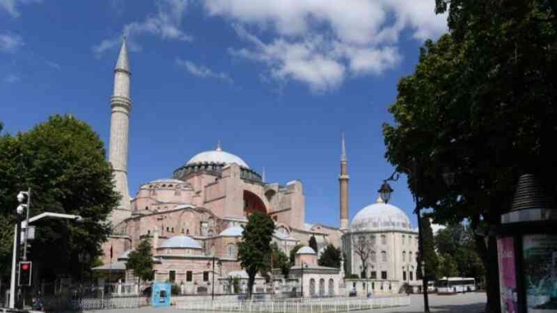 Santa Sofía en Estambul. Foto: Ozan Kose / AFP