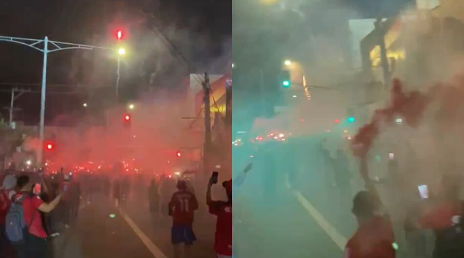 Así recibieron al DIM en el estadio Atanasio Girardot este 13 de diciembre.