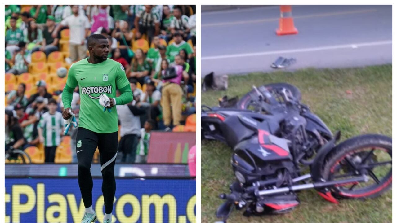 Harlen Castillo, acusado de Nacional en presunto estado de embriaguez atropellar a dos motociclistas en Rionegro